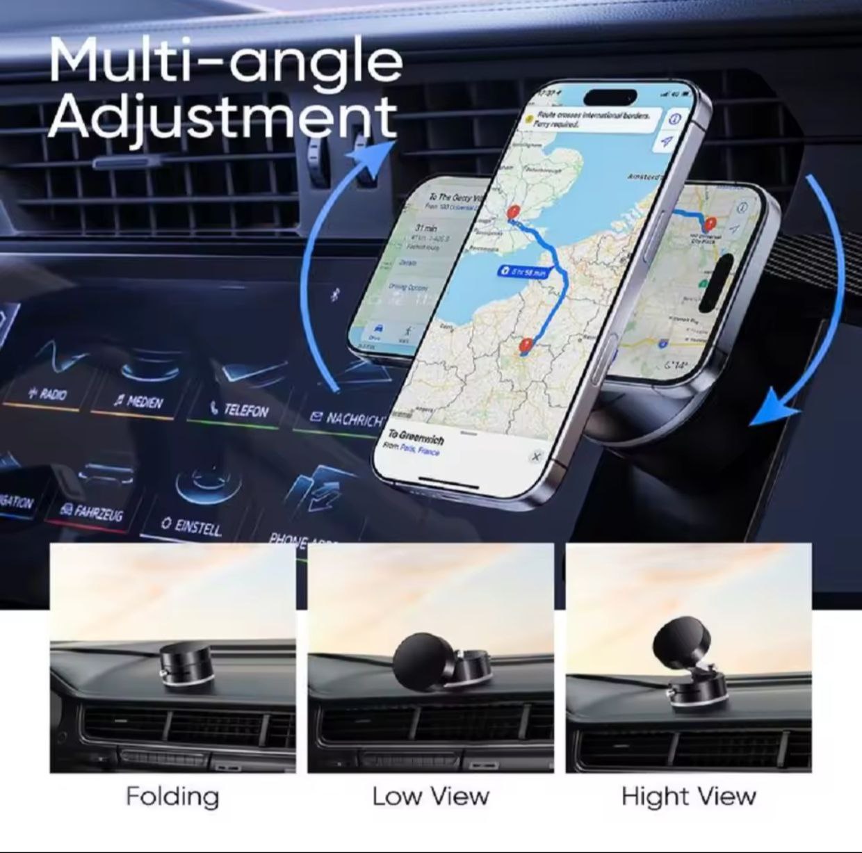 📱Support Téléphone Magnétique Ultra-Stable📱