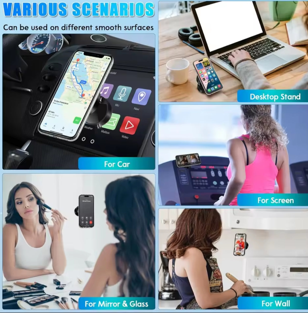 📱Support Téléphone Magnétique Ultra-Stable📱